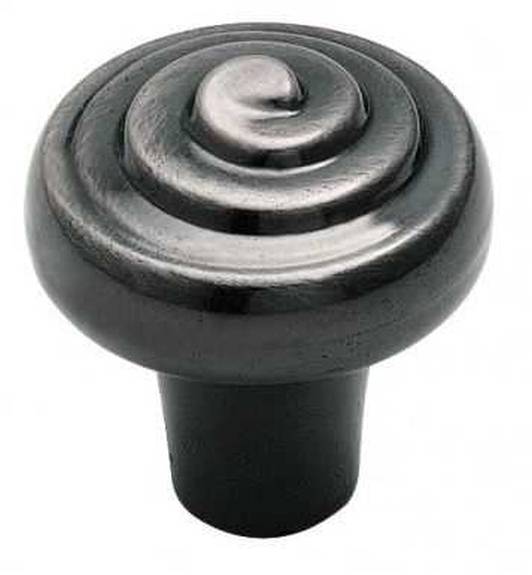 BP-5261-PWT Divinity 1-1/4" Knob - Pewter